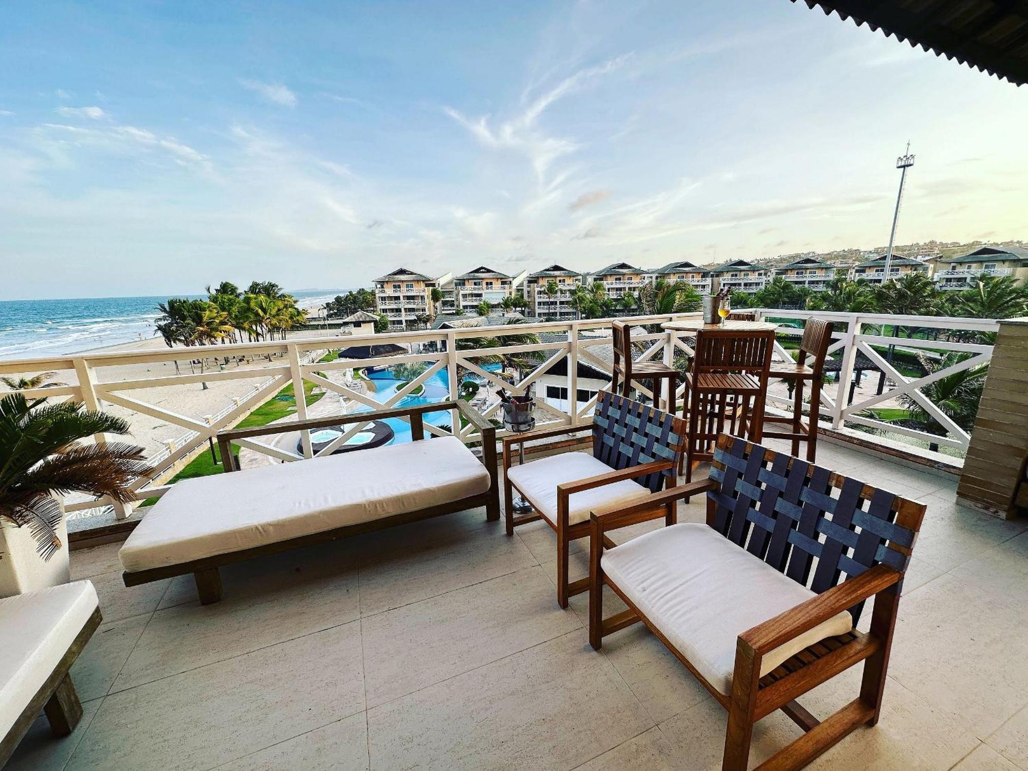 Apartmán Portamaris Duplex Frente Mar, Viizinho Ao B Park Aquiraz Exteriér fotografie